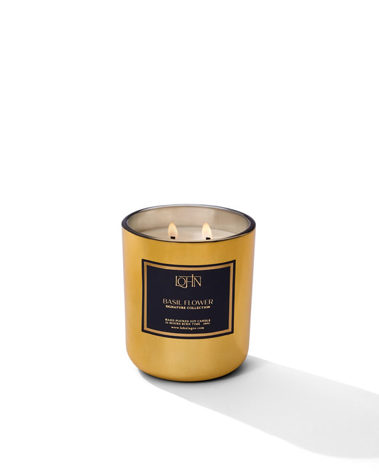 LOHN Basil Flower Scented Candle 380g 1707