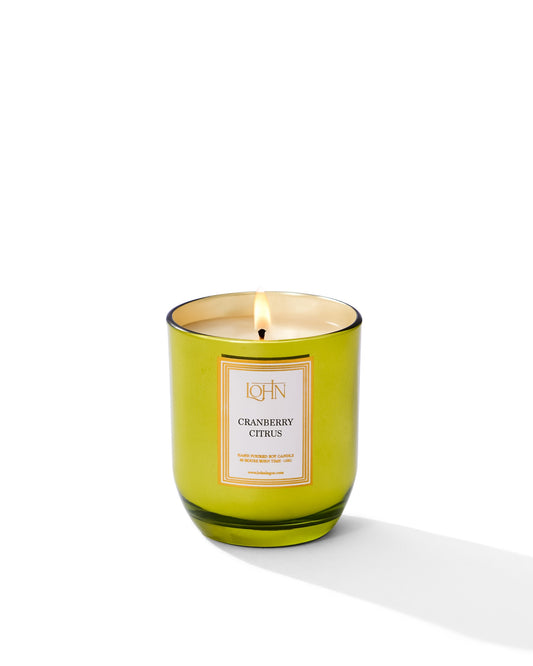 LOHN Cranberry Citrus Scented Candle - 150g